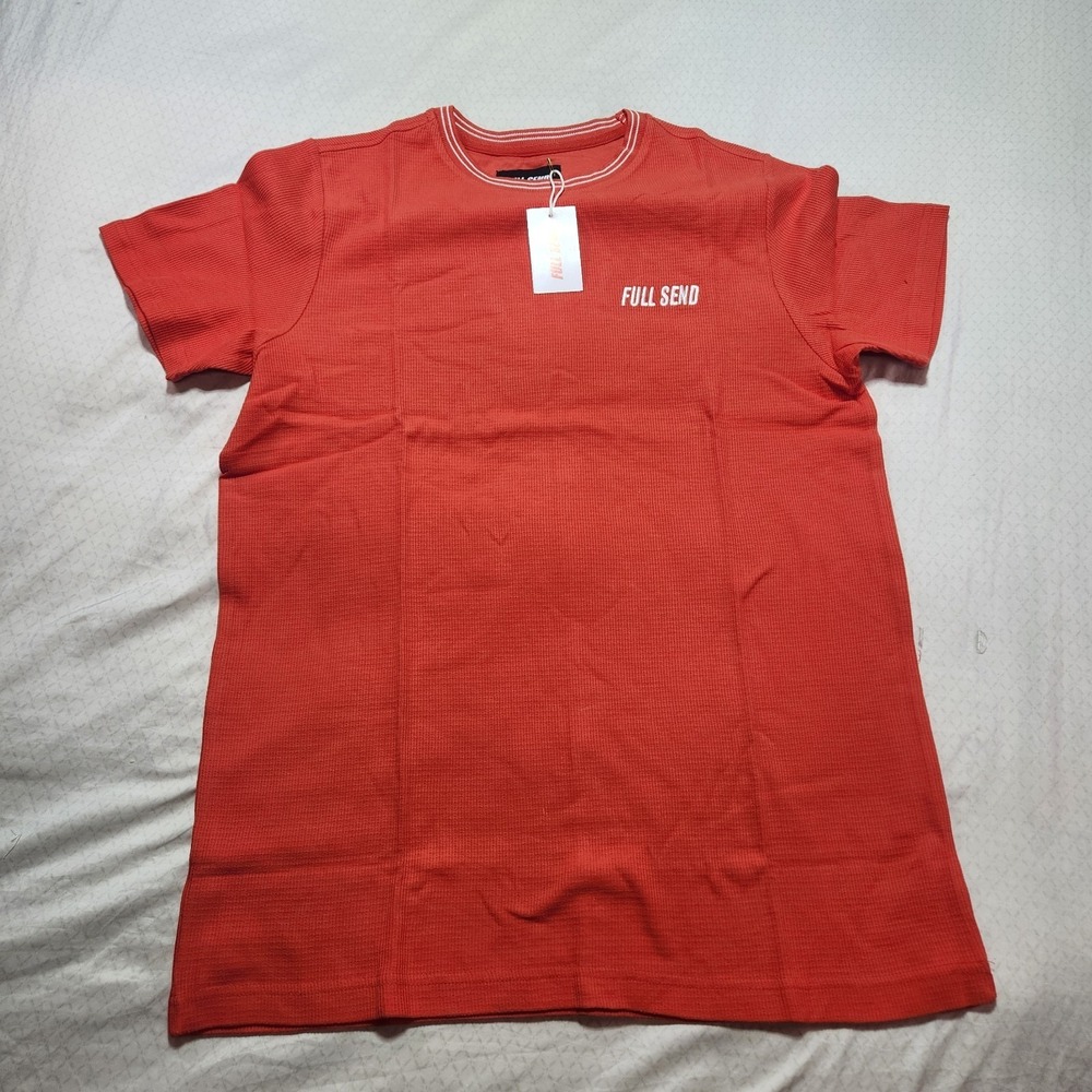 FULL SEND Nelk Boys Mens Medium T-Shirt Short Sleeve Red
